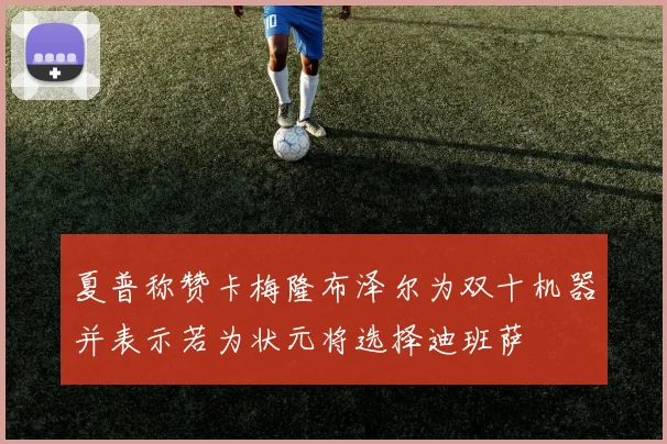 夏普称赞卡梅隆布泽尔为双十机器并表示若为状元将选择迪班萨